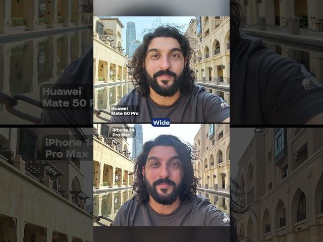 Huawei Mate 50 Pro vs iPhone 14 Pro Max - Who takes selfies better?