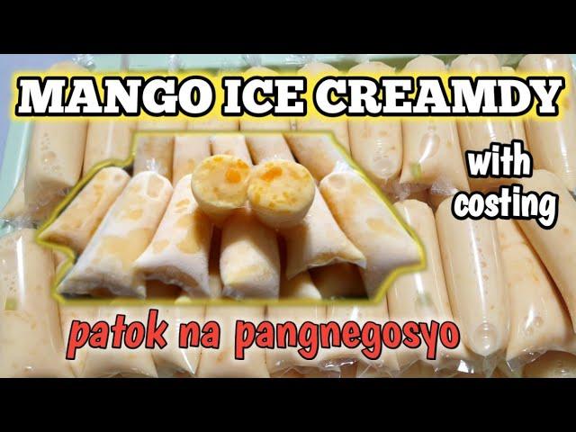 MANGO ICE CREAMDY/CANDY | PATOK PANGNEGOSYO with costing