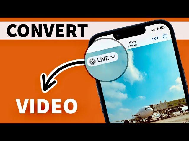 How to CONVERT Live Photos to Video in iPhone I Convert Multiple Live Photos to Video on iPhone