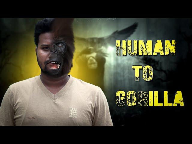 मानव रूपी गोरिल्ला || Human To Gorilla Transition Video || Kinemaster || Jsr ka Londa