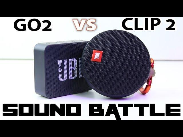 JBL GO2 vs JBL CLIP2 :Sound Battle -The Real Sound Comparison