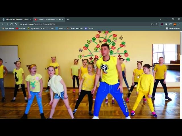 ZUMBA KIDS   Electronic Song   Minions