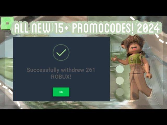 ALL NEW 20+ PROMOCODES FOR ( bloxearn/rblxearth/rbxto/rblxearth/rbxcrew) MAY2024!!