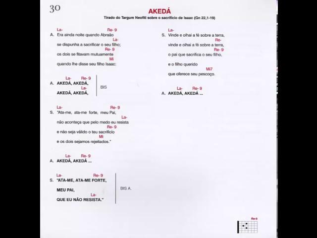 AKEDÁ - GN 22, 1-19