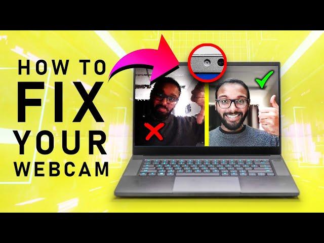 Your Laptop Webcam SUCKS, Let's Fix It!