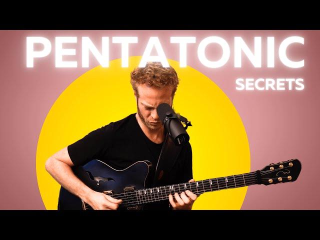 THE most important pentatonic guitar lesson