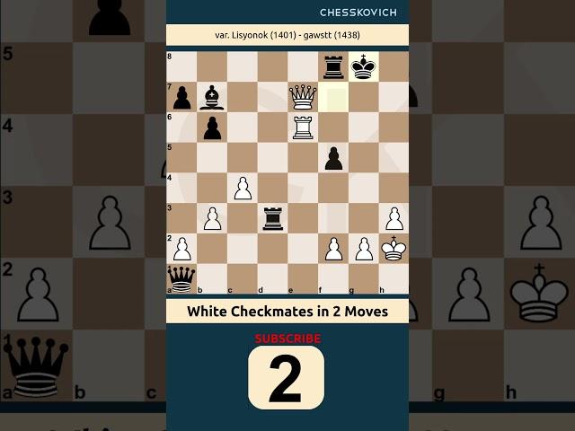 White Checkmates in 2 Moves Lisyonok gawstt