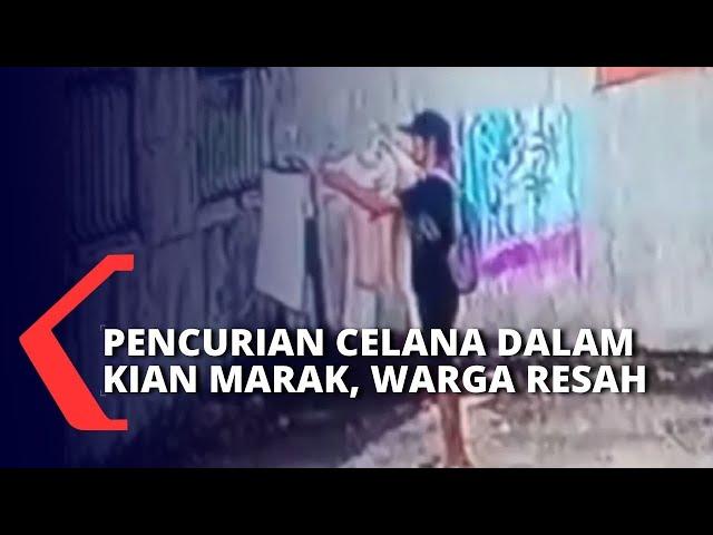 Pencuri Celana Dalam di Medan Berani Beraksi Meski Masih Siang, Warga Merasa Terganggu