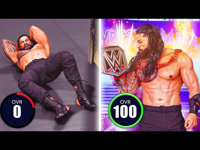 Every Superstar Roman Reigns Eliminates Is +1 Upgrade In WWE 2K24!