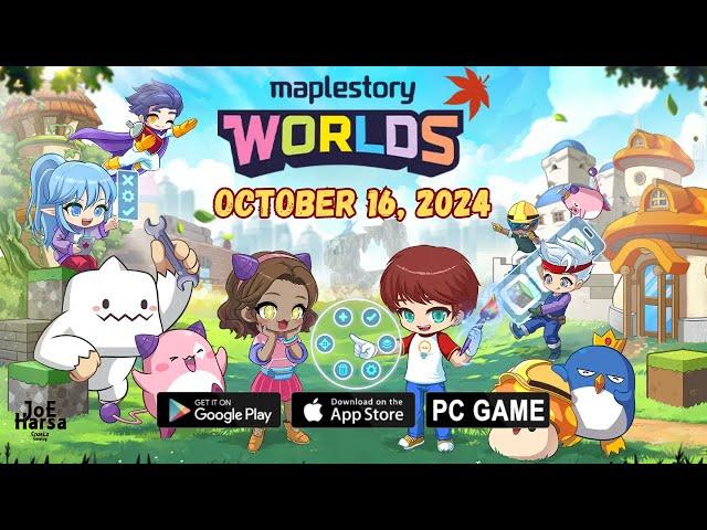 Preview MapleStory Worlds release on October 16, 2024 like Roblox?