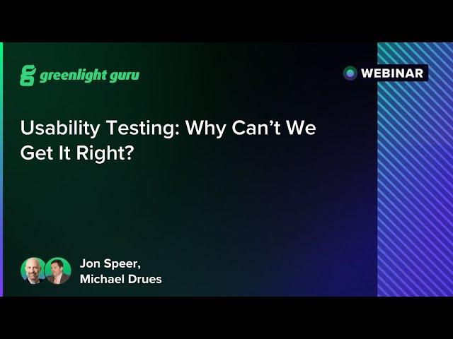 Usability Testing: Why Can’t We Get It Right?