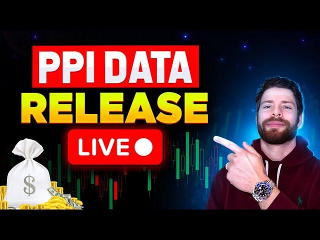 PPI INFLATION COMES IN LOW! | MARKET CHAOS | LIVE TRADING