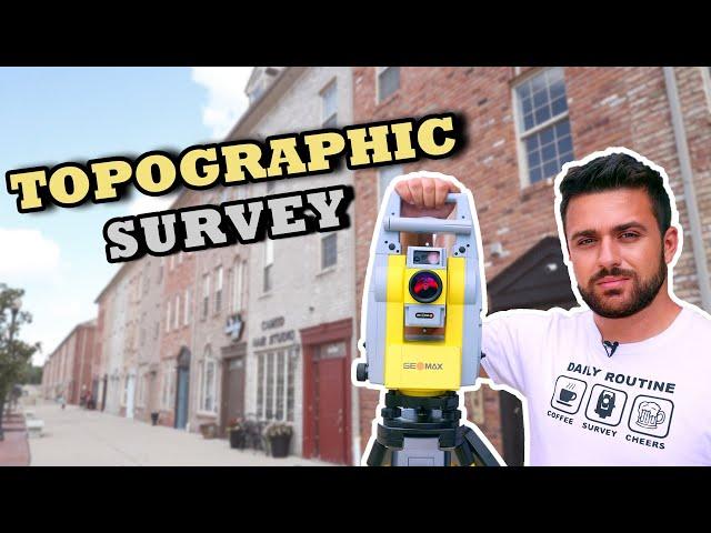 How to do a Topographic Survey with a Total Station