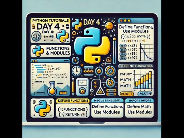 Day 4: Mastering Functions and Modules in Python | EngiCode