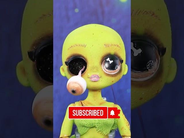 How to make a Zombie Doll out of LOL Surprise #shorts
