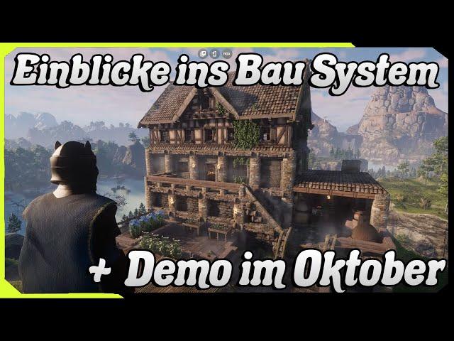 Enshrouded Demo demnächst ! Das Survival Game mit den Schönsten Bau System