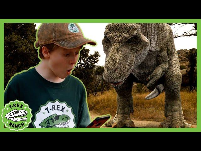 T-Rex Prison Break |  T-Rex Ranch Dinosaur Videos