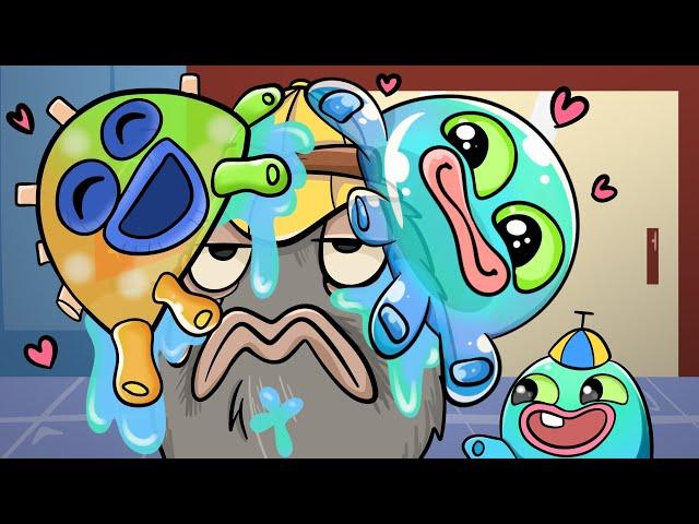 Toe Jammer family befriended Spurrit - My Singing Monsters Animation!