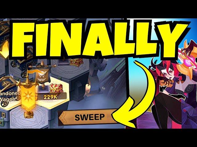 FINALLY LABYRINTH SWEEP FEATURE!!! [AFK ARENA]