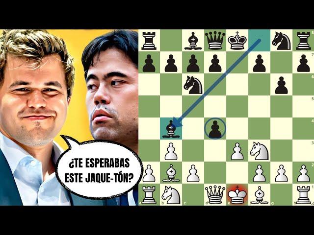 ¡BATALLA ESCABROSA DESDE LA APERTURA! : Nakamura vs Carlsen (Tech Mahindra 2024)