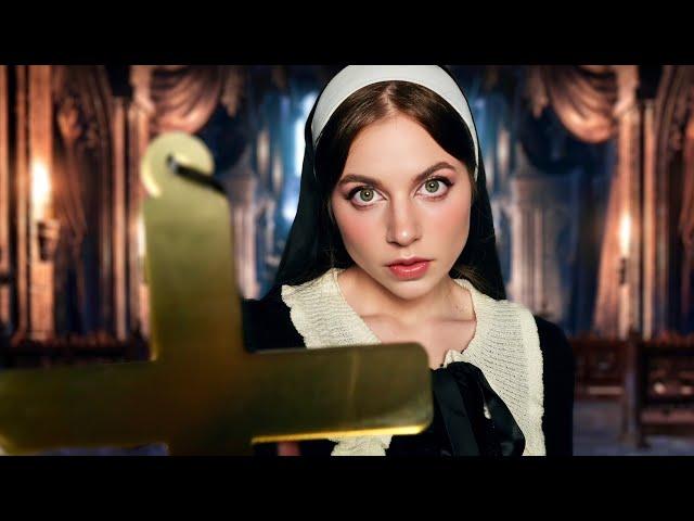 ASMR Nun Is Obsessed With You, Van Helsing  Fantasy Roleplay  (ASMR For Sleep, Personal Attention)