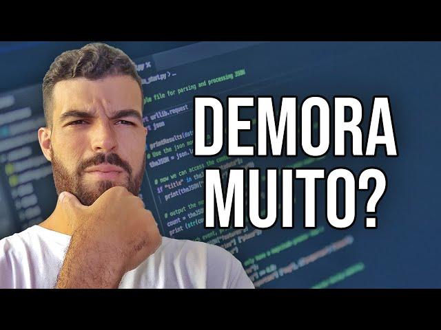 Quanto Tempo PRECISO p/ me Tornar um PROGRAMADOR Python?