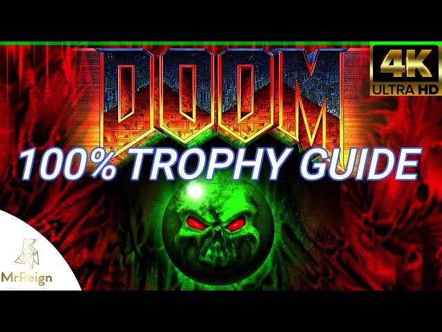 DOOM & DOOM II 100% Trophy Achievement Guide - With Cheats - USB Keyboard Needed - For PS4 & PS5