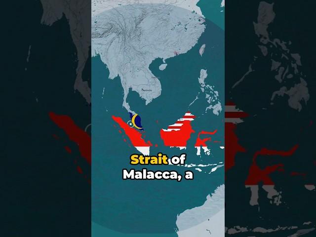 Unveiling the Strait of Malacca: A Vital Maritime Gateway   #geopolitics #geograpgy #BRI