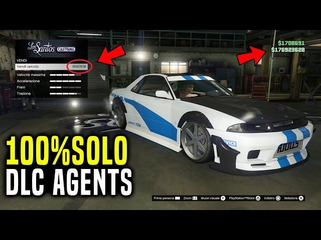 100% SOLO GLITCH SOLDI INFINITI DUPLICAZIONE VEICOLI GTA 5 ONLINE 1 MILIONE in 2 MINUTI DLC AGENTS