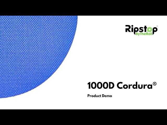 1000D Cordura® - Fabric Demo Video