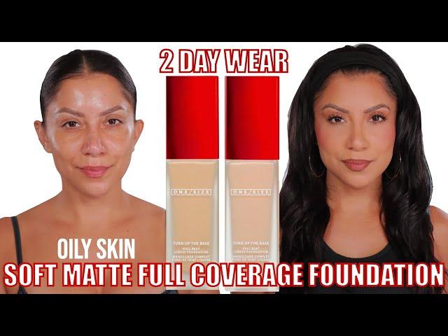 Good on Oily Skin? ONE/SIZE TURN UP THE BASE FULL BEAT LIQUID FOUNDATION+ 2 DAY WEAR| MagdalineJanet