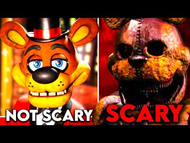 I Played FNAF But Every Game Gets MORE SCARY