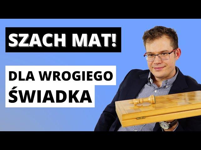 Świadek W SĄDZIE: Jak Wykazać że Jest NIEWIARYGODNY?