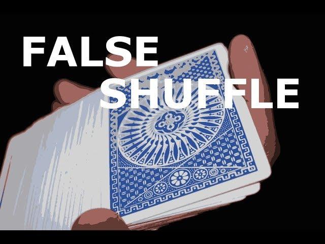 FALSE SHUFFLE | UNDETECTABLE Overhand False Shuffle TUTORIAL!!!