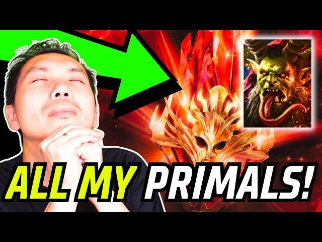 PULLING ALL MY PRIMAL SHARDS TO GET BELZ THE RECKONER! | RAID: SHADOW LEGENDS