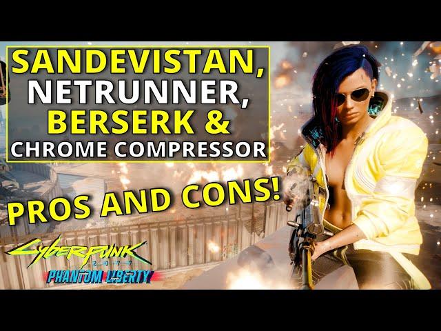 Sandevistan Vs Cyberdeck Vs Berserk Vs Chrome Compressor | Which is Best?