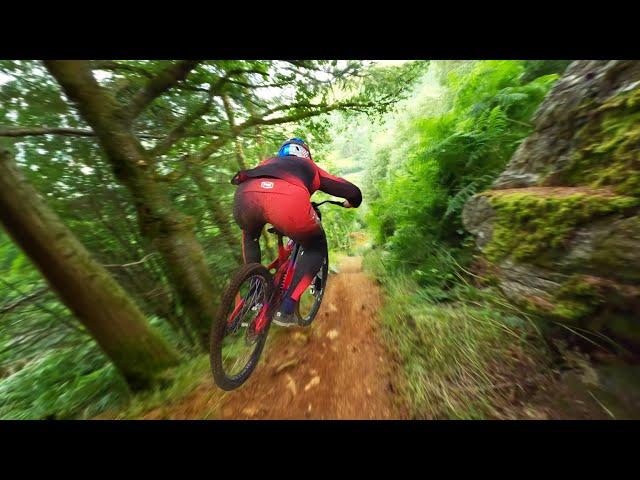 World's Best FPV Drone Shot? (extreme mountain biking)