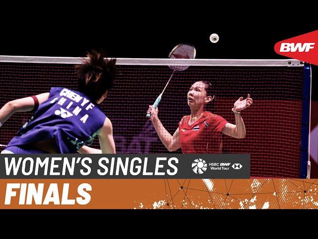 TOYOTA Thailand Open 2025 | Pornpawee Chochuwong (THA) [1] vs. Chen Yu Fei (CHN) [2] | F