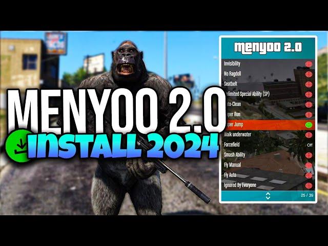 How to Download & Install Menyoo 2.0 Trainer for GTA 5 in 2024 (Mod Menu)