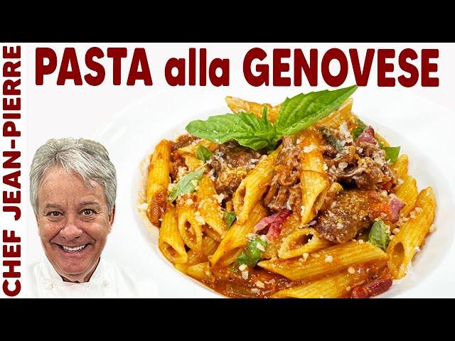 Genovese Beef Ragu with Pasta | Chef Jean-Pierre