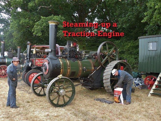 Steaming-up a Traction-Engine
