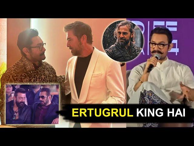 When Amir khan meet Engin altan aka Ertugrul Ghazi || Ertugrul Ghazi series || Majid TV