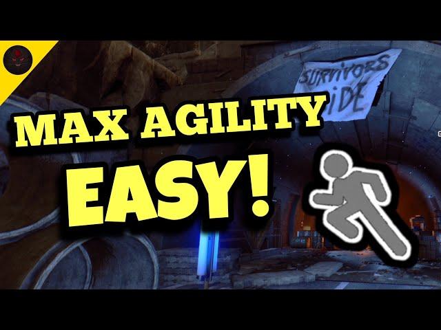 *NEW 2021* How to get MAX AGILITY super easy! 100+ XP every time you jump in Dying Light.