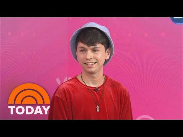 Influencer Mickey Angelo Performs His Own TODAY Theme Song