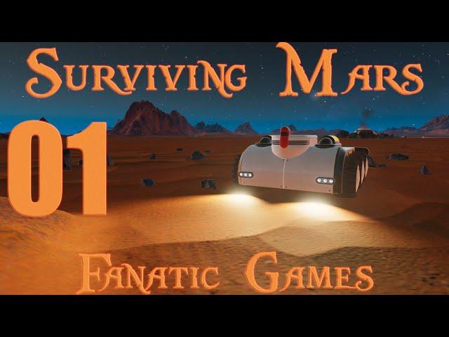 Surviving Mars: Green Planet.Прохождение#01.Подготовка инфраструктуры для колонистов.