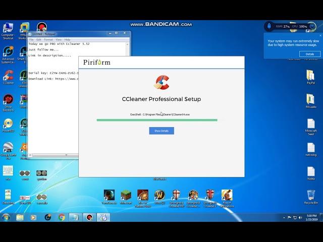 Ccleaner 5.52 Pro license key