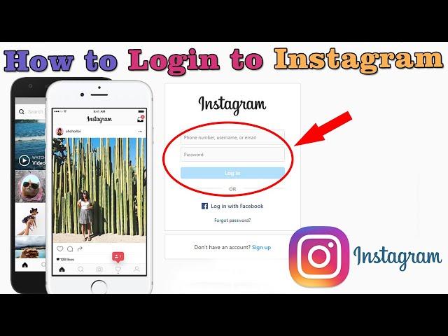 How to Login to Instagram Account in Laptop | Log In to Instagram Using Web Browser-Instagram Login