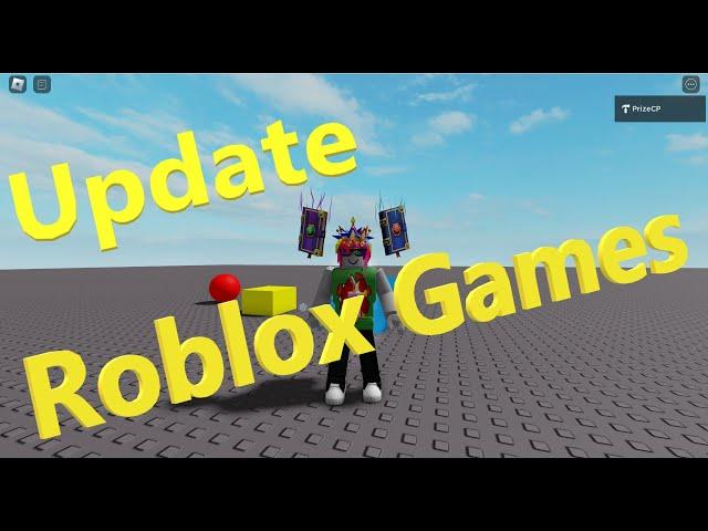 How to UPDATE/PUBLISH a Roblox Game (PrizeCP Roblox Extreme Simple Series)