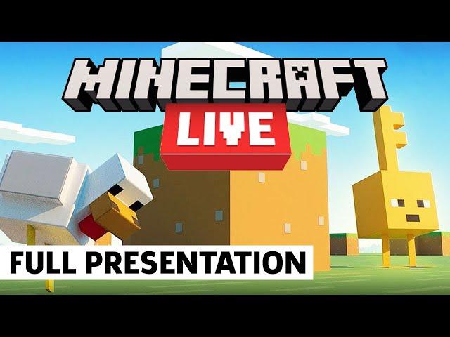 Minecraft Live 2021 Full Presentation