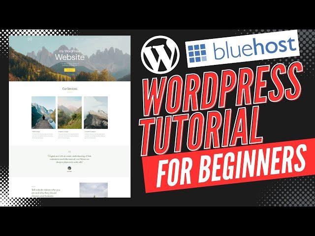 Bluehost WordPress Tutorial For Beginners (2025)  - Build A WordPress Website!